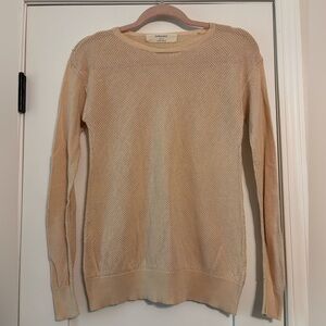 Cream Mesh Sweater ZARAKINT